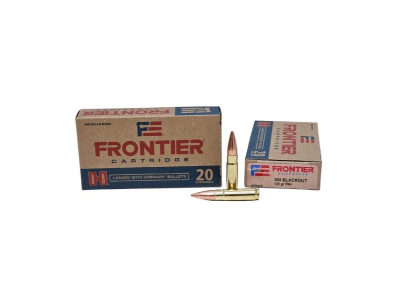 Hornady Frontier .300 BLK 125 Grain Full Metal Jacket