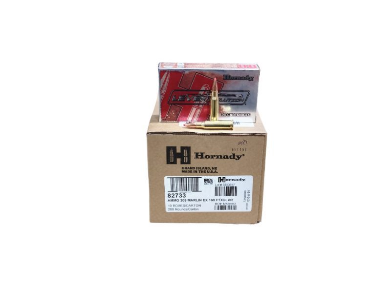 Hornady Leverevolution .308 Marlin Express CASE 160 Grain FTX