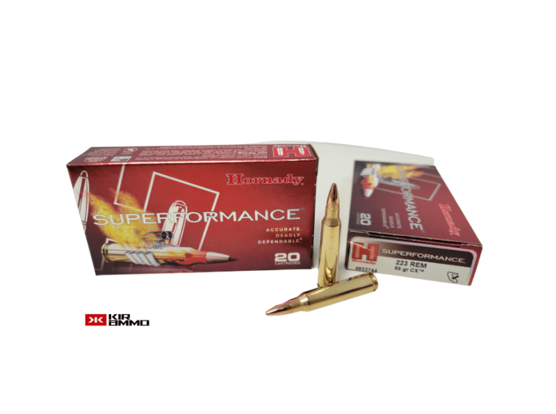 Hornady Superformance .223 Rem 55 Grain CX Copper lead free