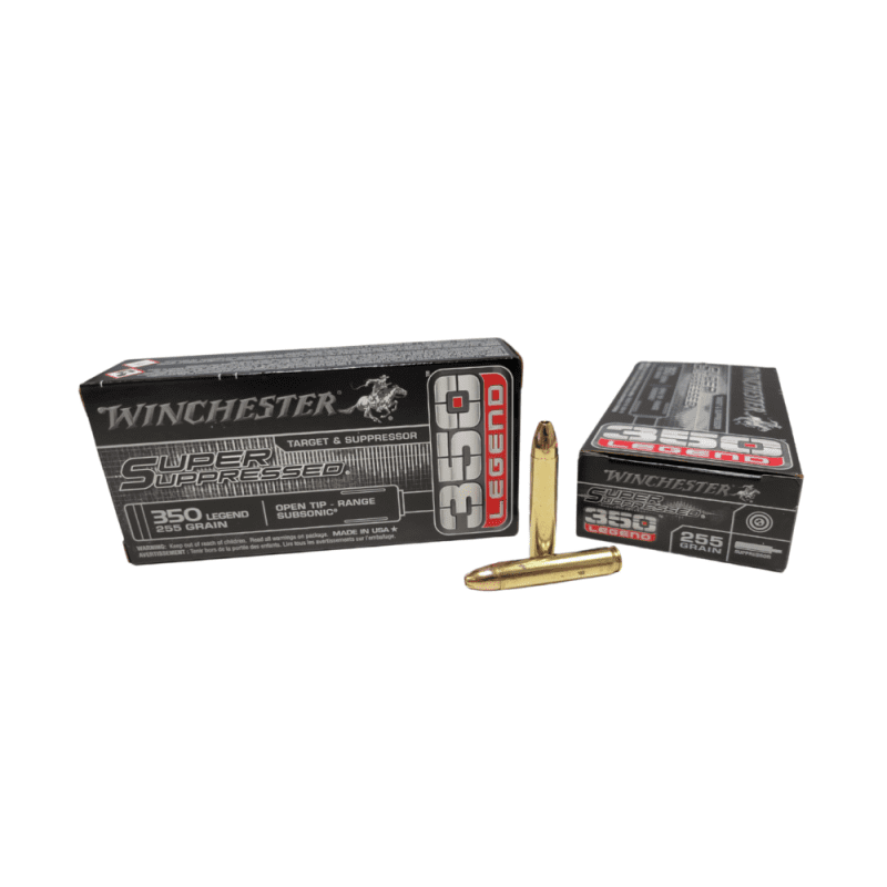 Winchester 350 Legend 255 Grain SUBSONIC Open Tip e1652454124133