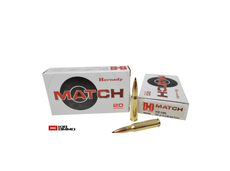 hornady 308 win 168 gr