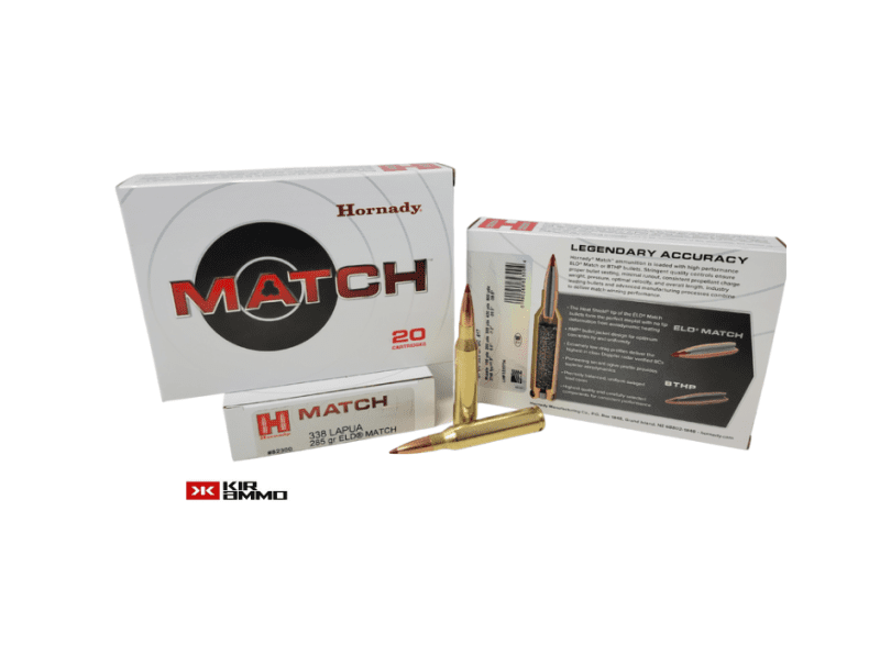 hornady 338 lapua 285 gr match